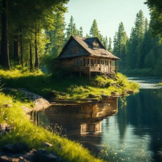 House by the river