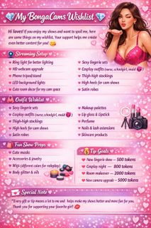 Spoil Deshlii's wishlist ?