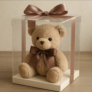 Un câlin en peluche
