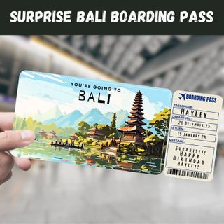 I'm saving up to move to Bali.