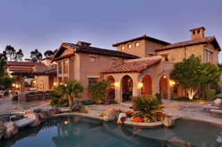 We're saving up for a villa