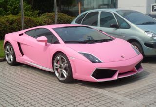Pink Lamborghini !