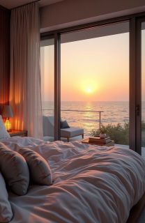 House by the sea with your loved one