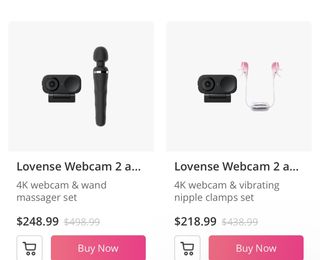 Domi lush nipple clamps