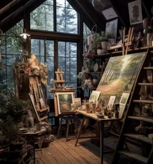 My art studio:)