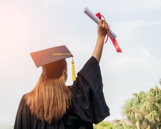 graduate from university