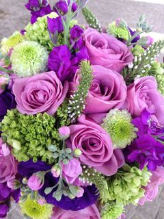 Get a bouquet of flowers from the menu