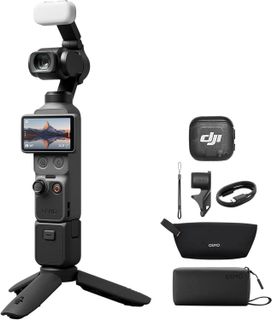 DJI Osmo Pocket 4 Kreativ Combo, Pocket Gimbal Vlog Kamera
