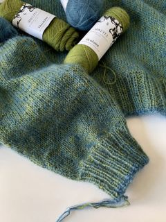 Green yarn for another brilliant idea