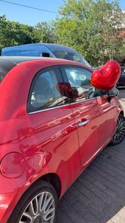 small red car