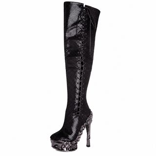 HADES KNEE-HIGH BOOTS — 13,000 TOKENS
