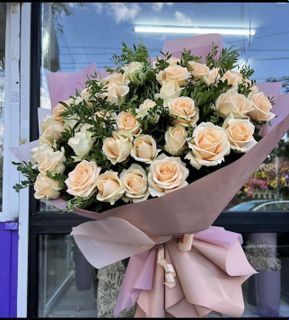 a bouquet of flowers