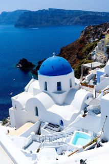 I want to meet Santorini