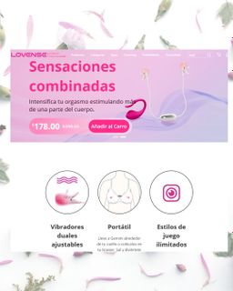 GEMINI LOVENSE vibrador para pezones