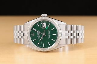 Rolex Dayjust green dial