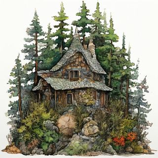 House by the pond