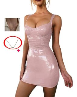 latex dress