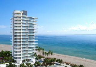 A beachfront condo