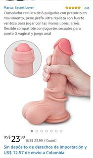 Dildo realista.