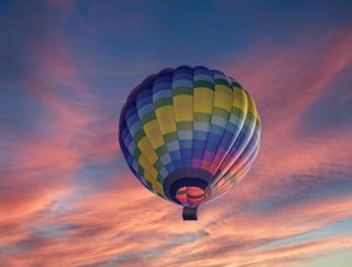 Take a hot air balloon ride