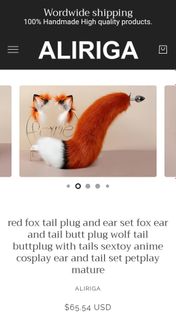 Fox tail belt