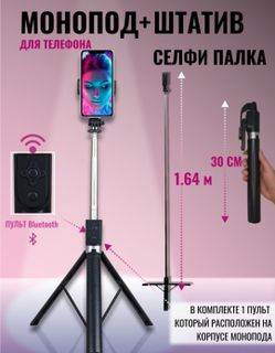 Phone Tripod and Remote Control