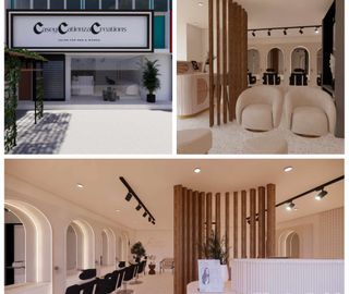 full operational high end salon.