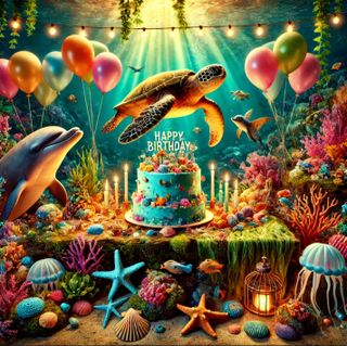 Birthday in the land of eternal lights and ocean