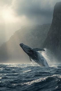 see a whale with your own eyes
