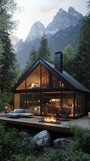 House in the mountains