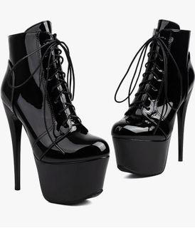 Ceciloroda Chaussures de pole dance à talons ultra-hauts de 15,5 cm   https://a.co/d/00oUMSvT