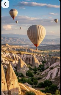 take a hot air balloon ride