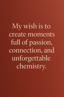 My wish is simple