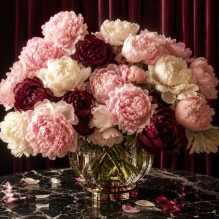 Room Full of Peonies
