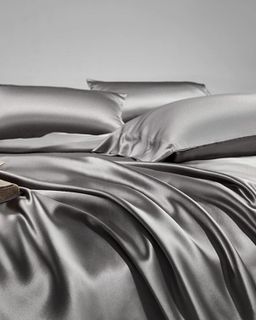 Silk bed linen