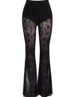 translucent trousers