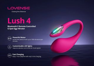 My lovense lush 4
