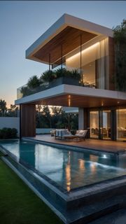 To the villa