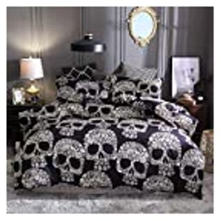 Skull bedspread ?