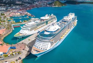 Cruise on a liner