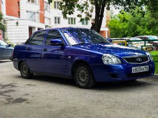 синяя приора - Blue car