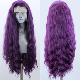 Purple wig
