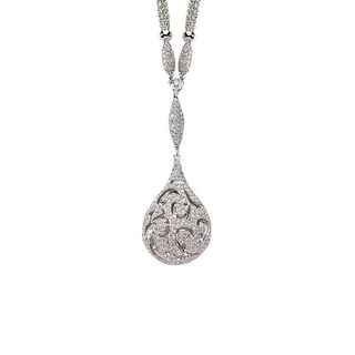 Beautiful diamond necklace