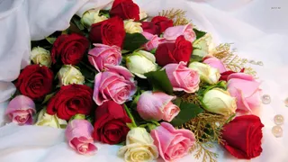 flowers and sweets