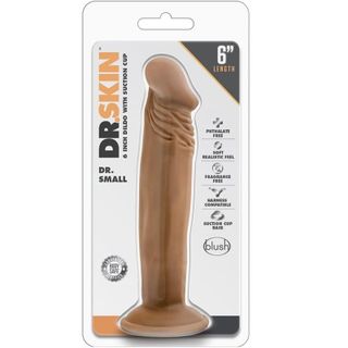 Consolador 16.5 cm. con Succion – Dr. Small Bronceado.