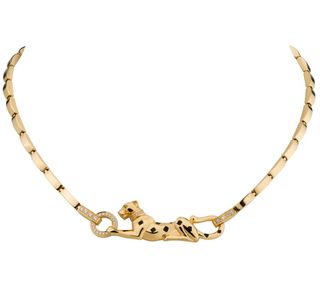 Gold Cartier Panthère Necklace