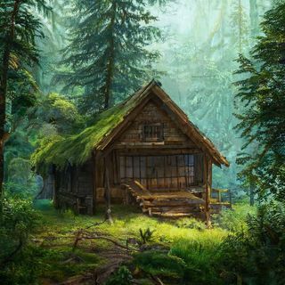 House near the forest