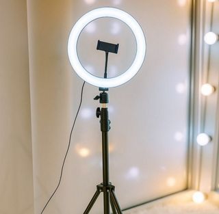 On camera