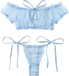 Lilosy Sexy Lingerie Set 2 Piece Women Bra and Panty