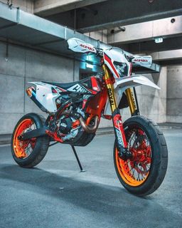 KTM Supermoto Motorcycle